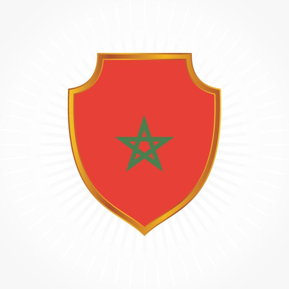 Morocco Flag PNG free vector