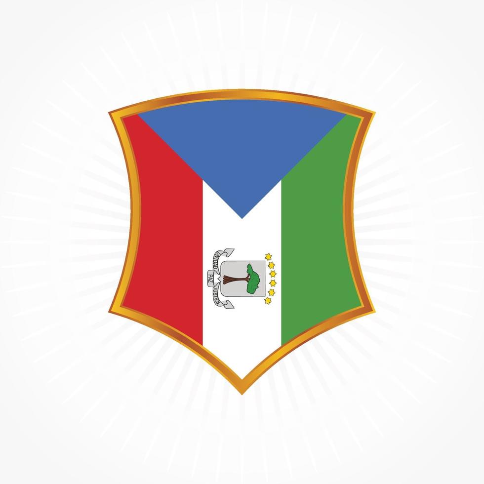 Equatorial Guinea Flag Vector Design