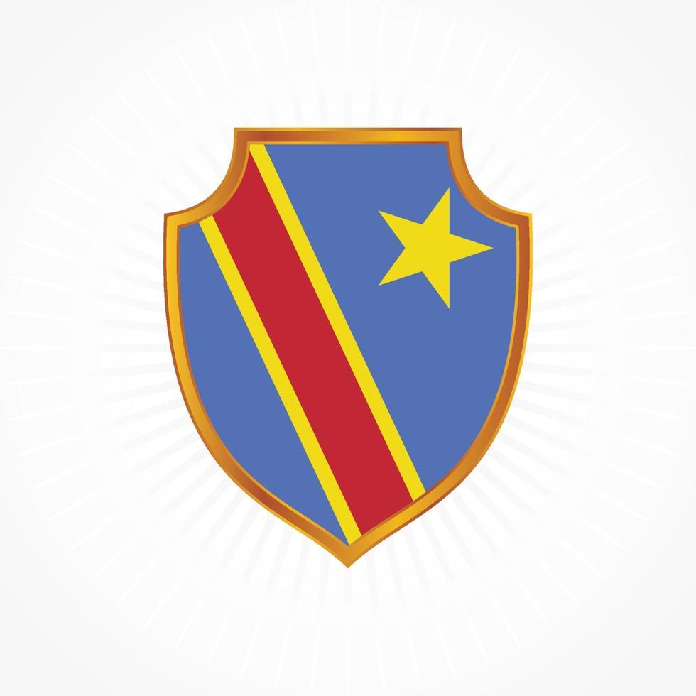 Republic Congo Flag Vector Design