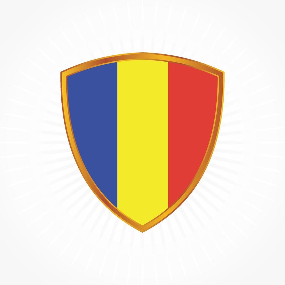 Romania Flag Vector Design