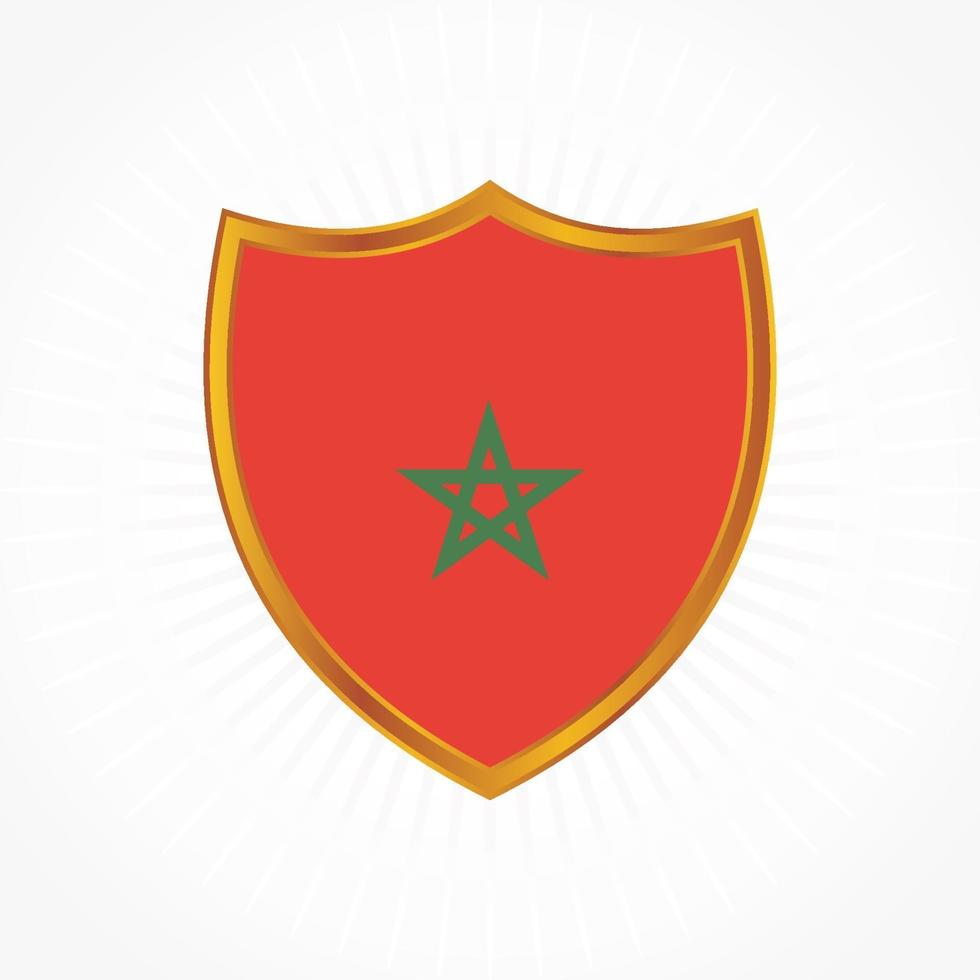 Morocco Flag PNG free vector