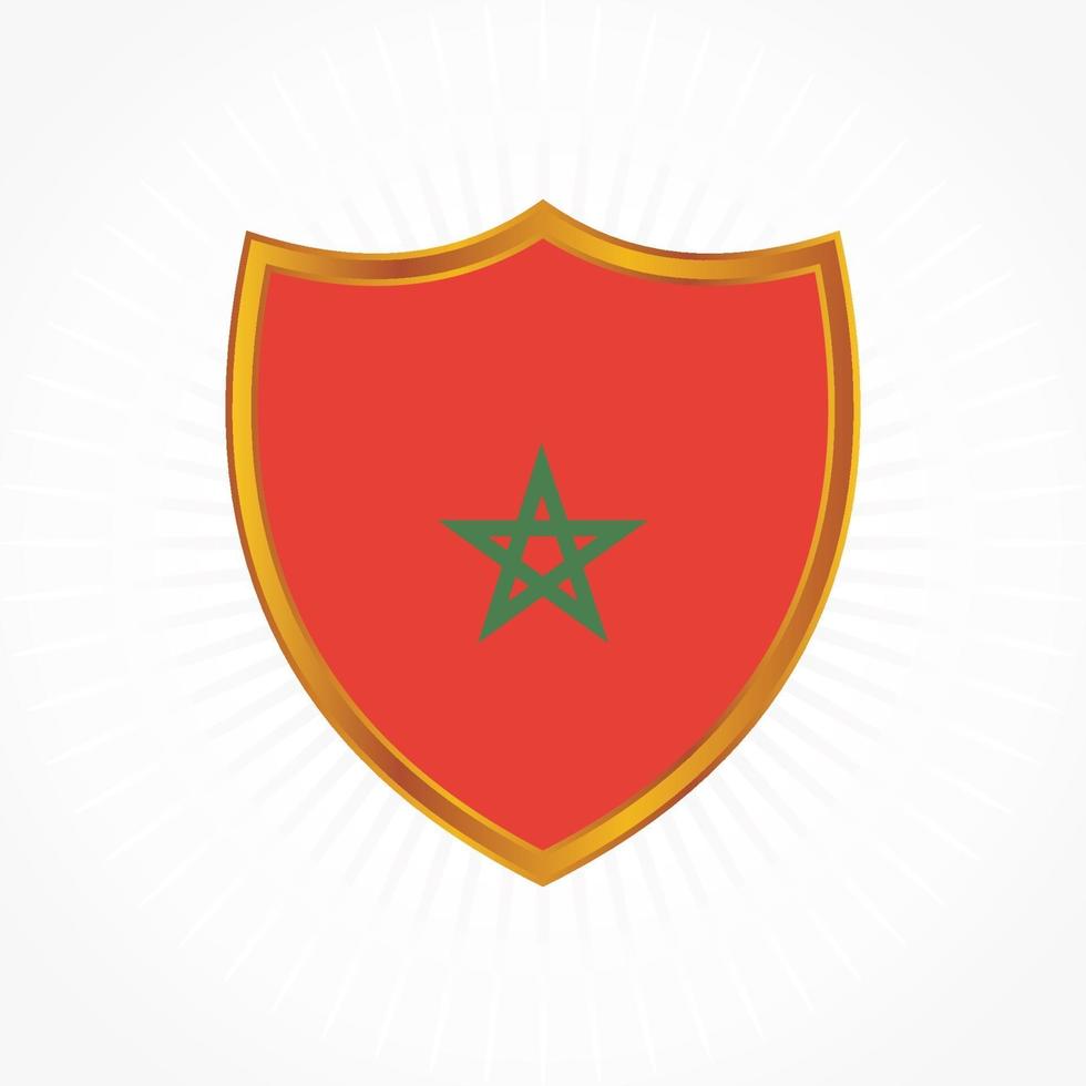 Morocco Flag PNG free vector