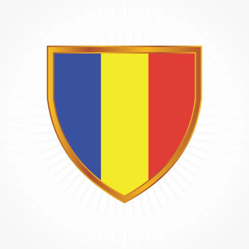 Romania Flag Vector Design