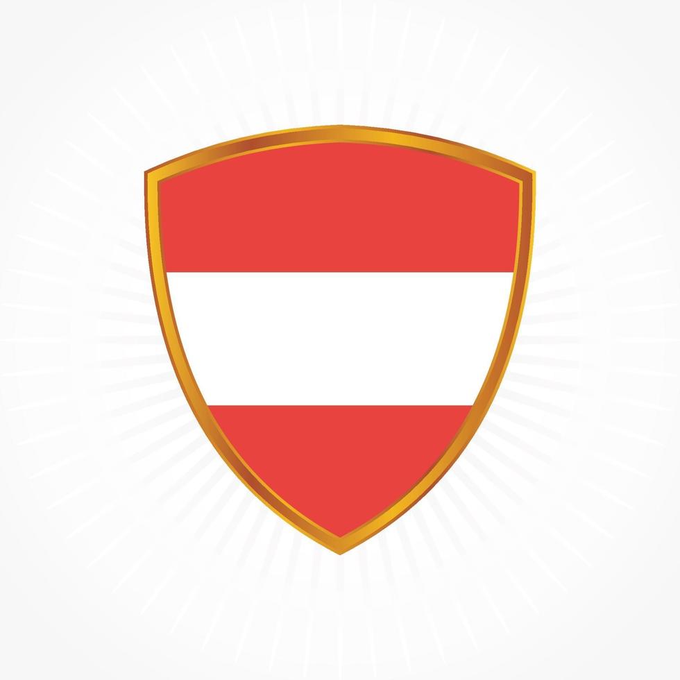 Austria Flag Vector Design