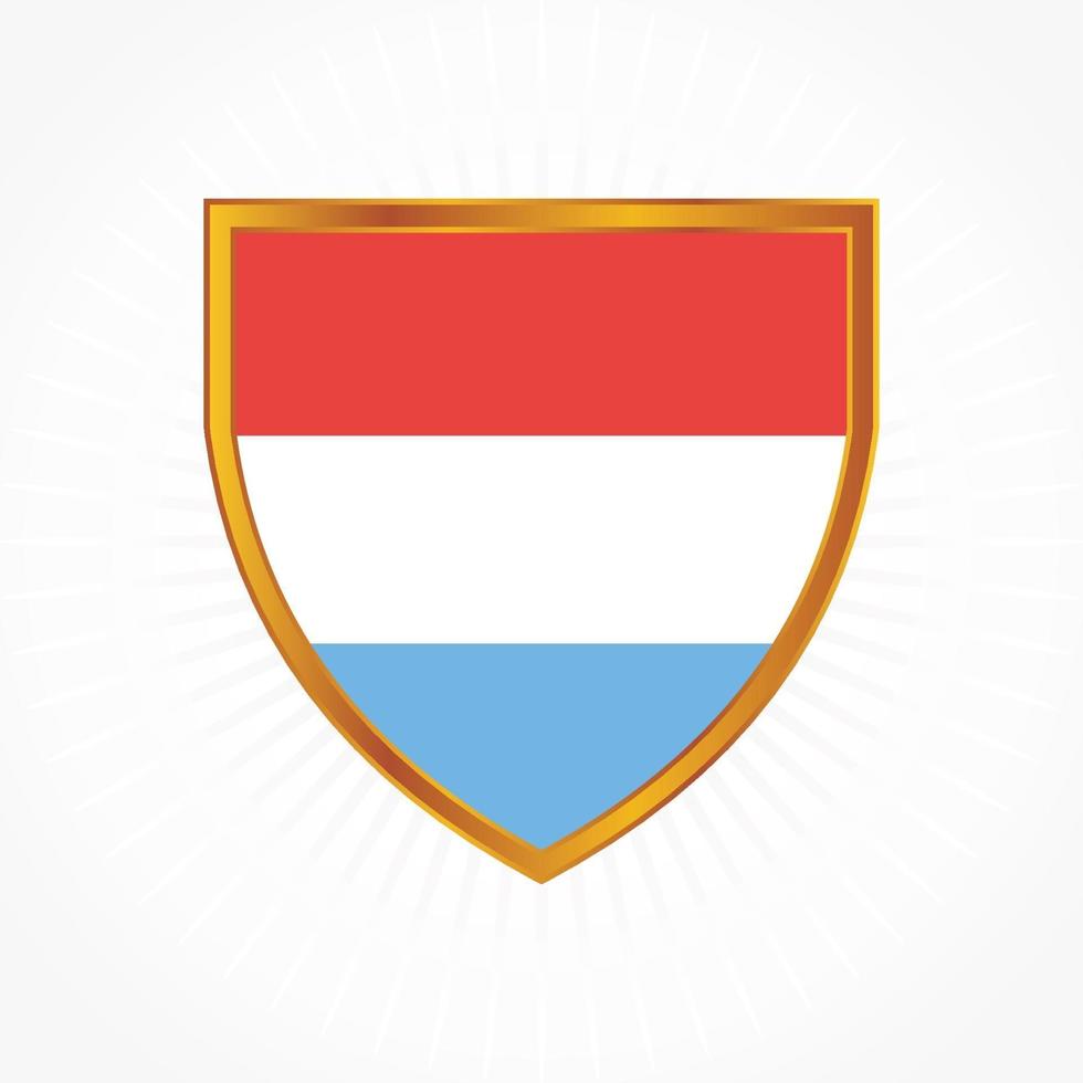 Luxembourg Flag PNG free vector