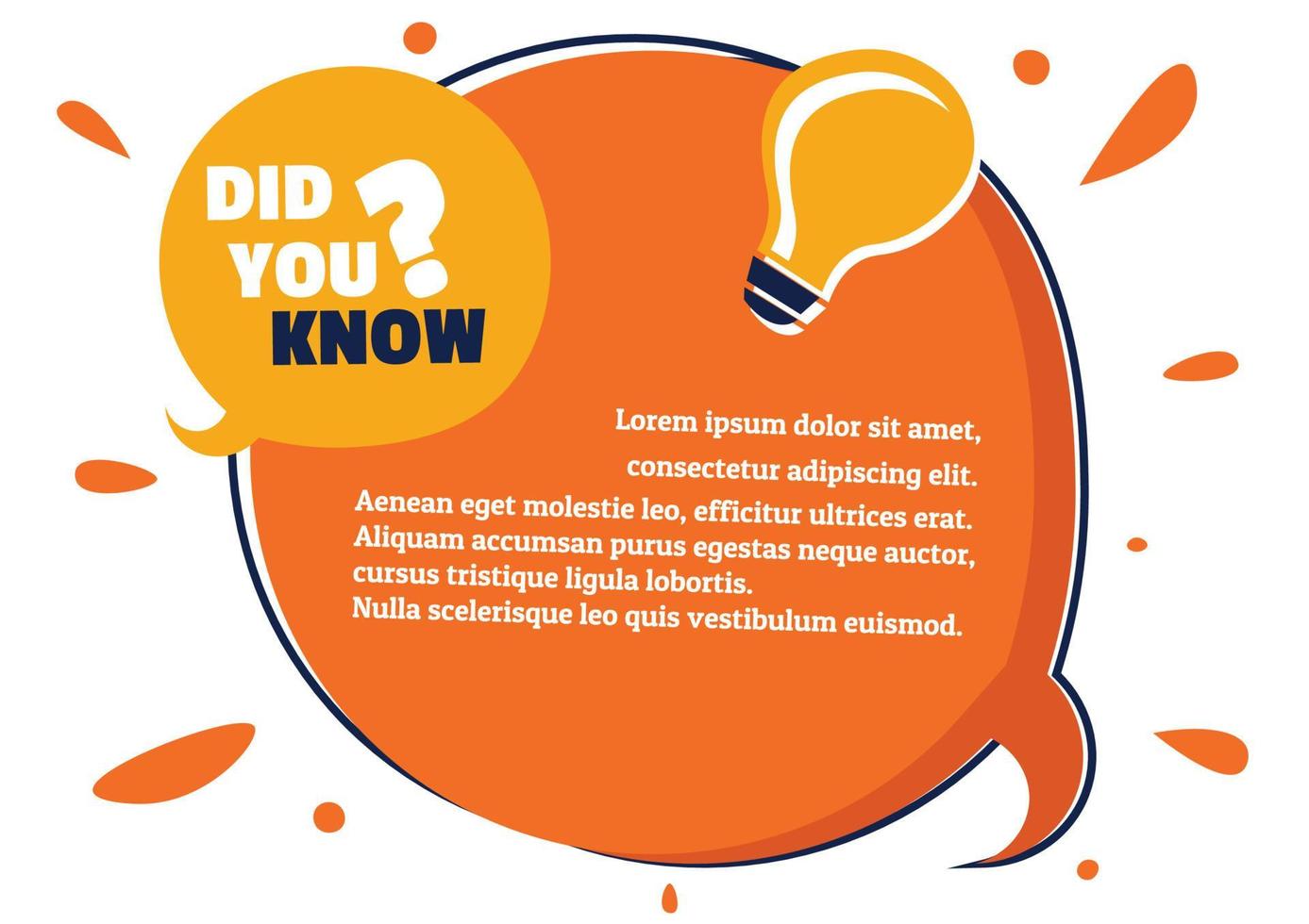 did you know with question label vector
