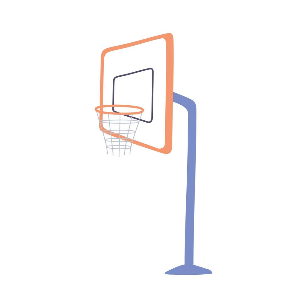 basketball board with hoop vector