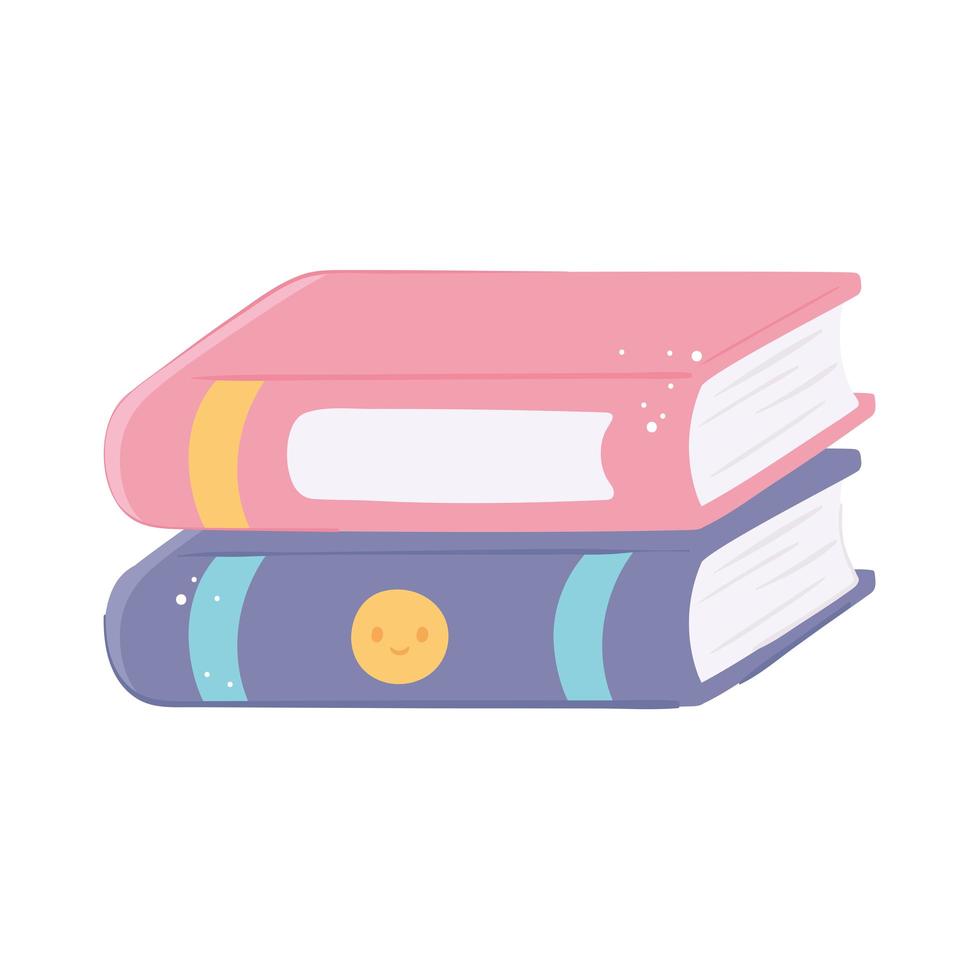 stack of books vector