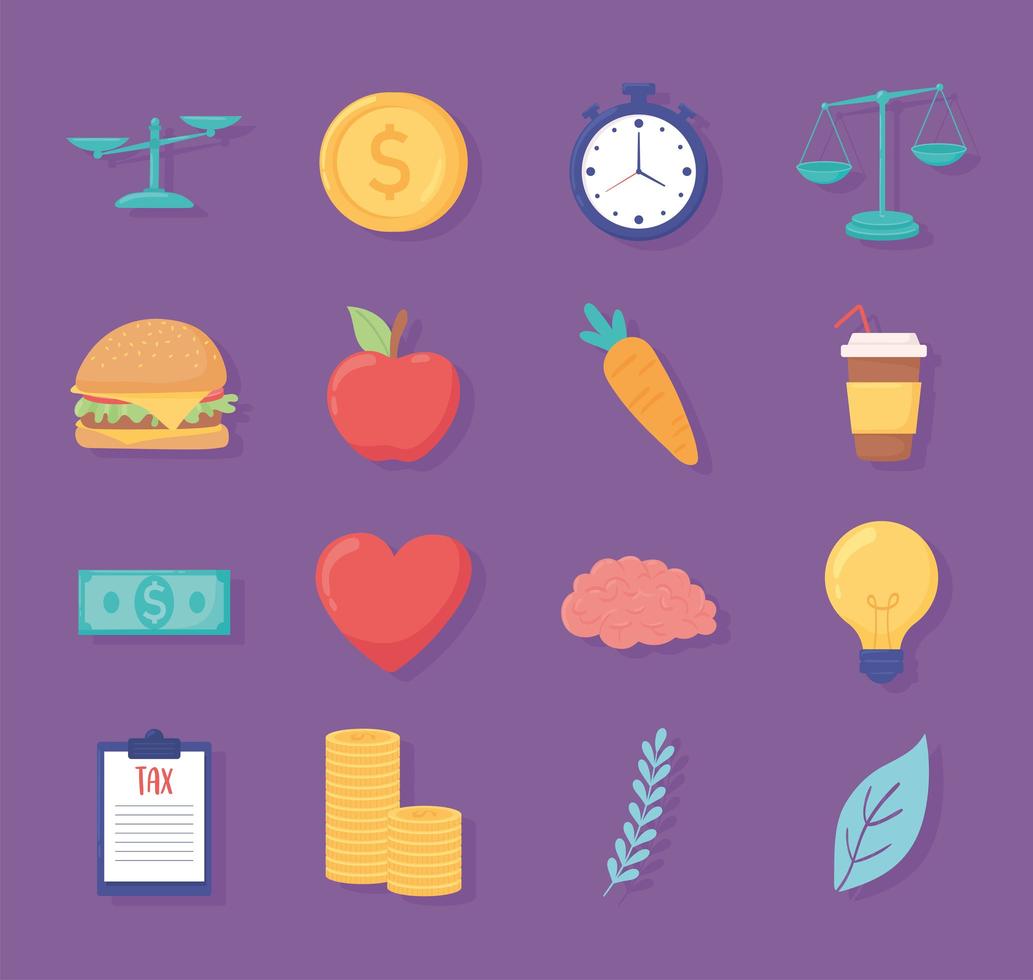 set of balance concept vector
