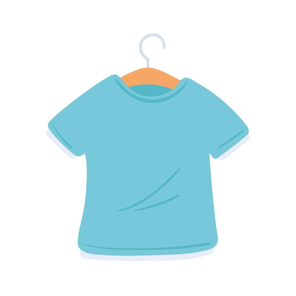 shirt hanging cleaning vector