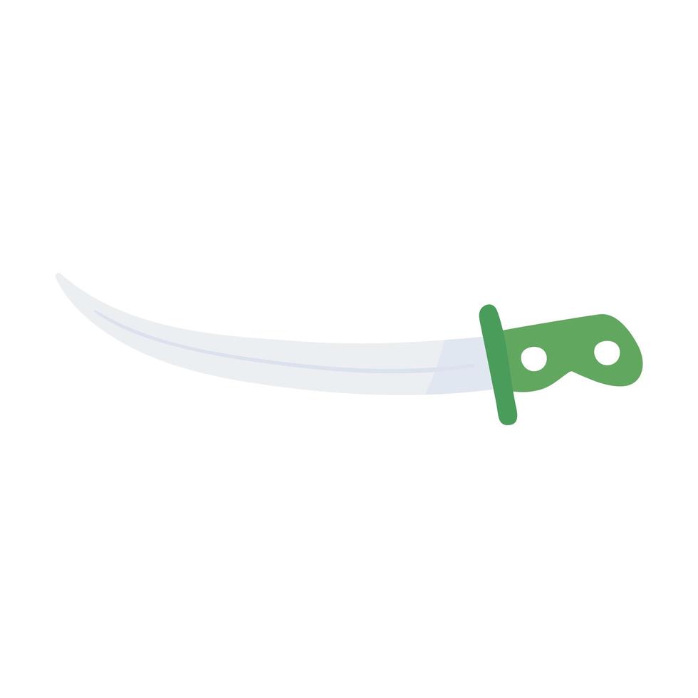 sword scimitar icon vector