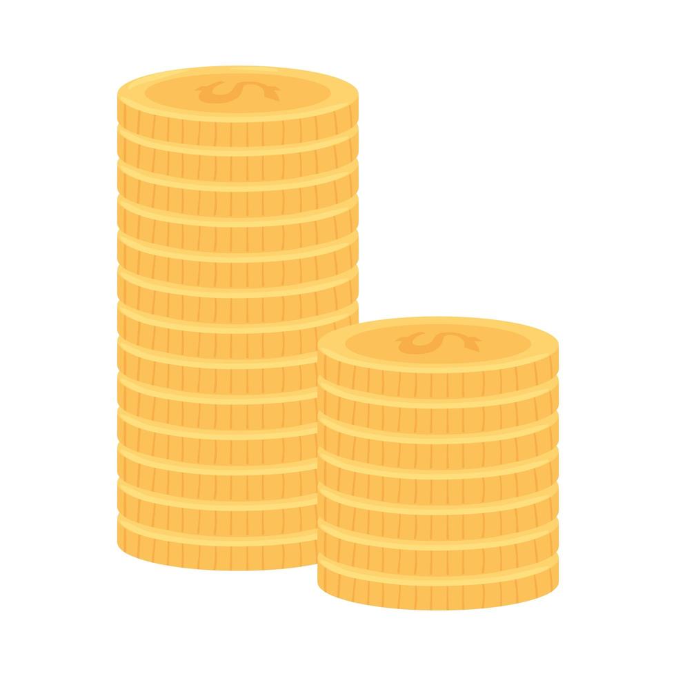 stack of conis vector