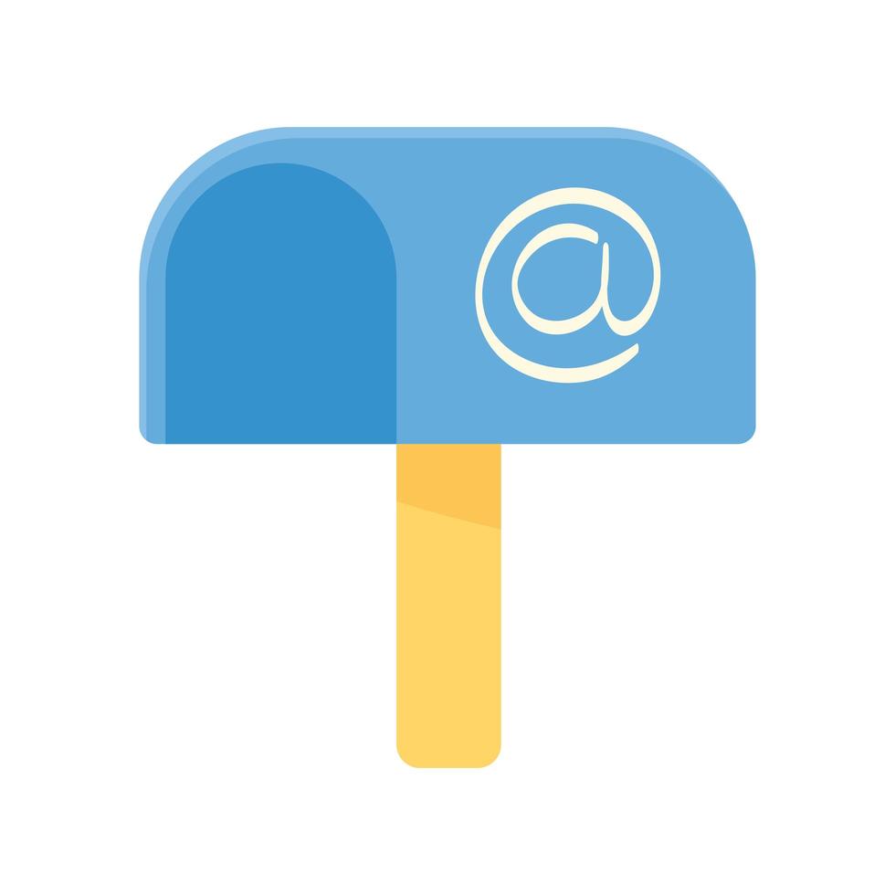 mailbox web internet vector