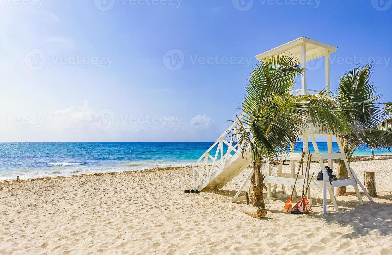 playa tropical mexicana 88 punta esmeralda playa del carmen méxico foto