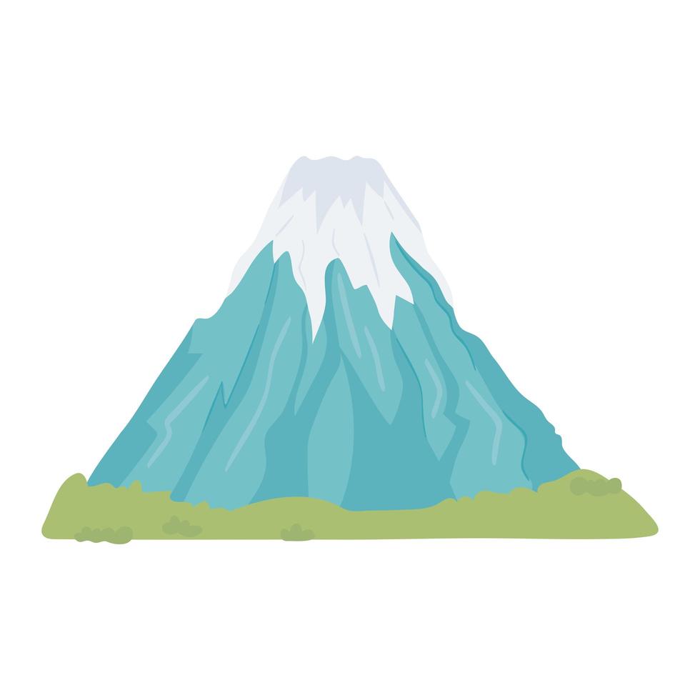 monte fuji japonés vector