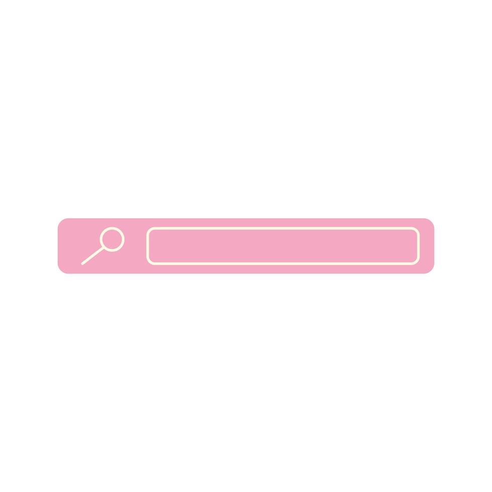 web search button vector