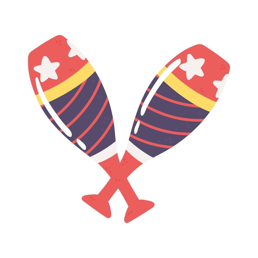 juggling clubs circus vector