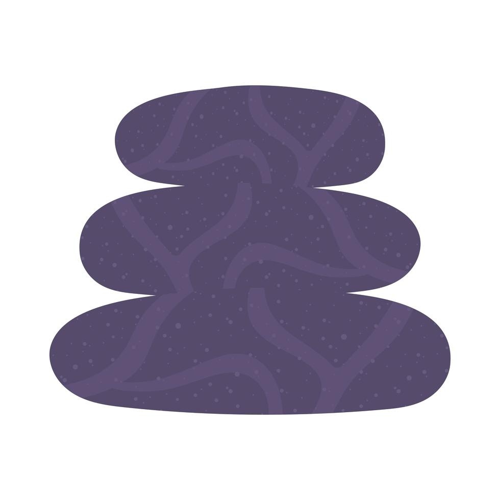 stack of stones vector