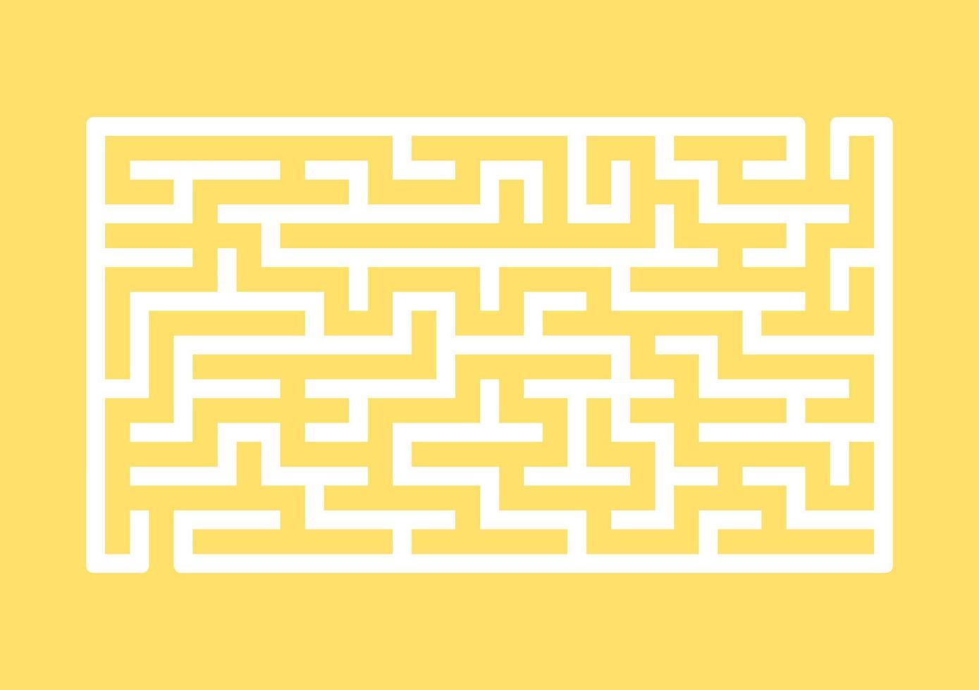 Abstract labyrinth. Game for kids. Puzzle for children. Maze conundrum. Vector illustration.