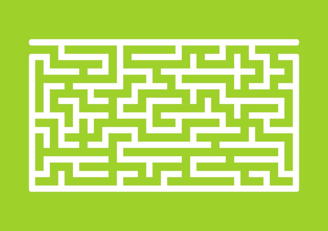 Abstract labyrinth. Game for kids. Puzzle for children. Maze conundrum. Vector illustration.