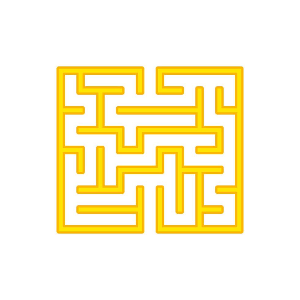 Abstact labyrinth. Game for kids. Puzzle for children. Maze conundrum. Color vector illustration.