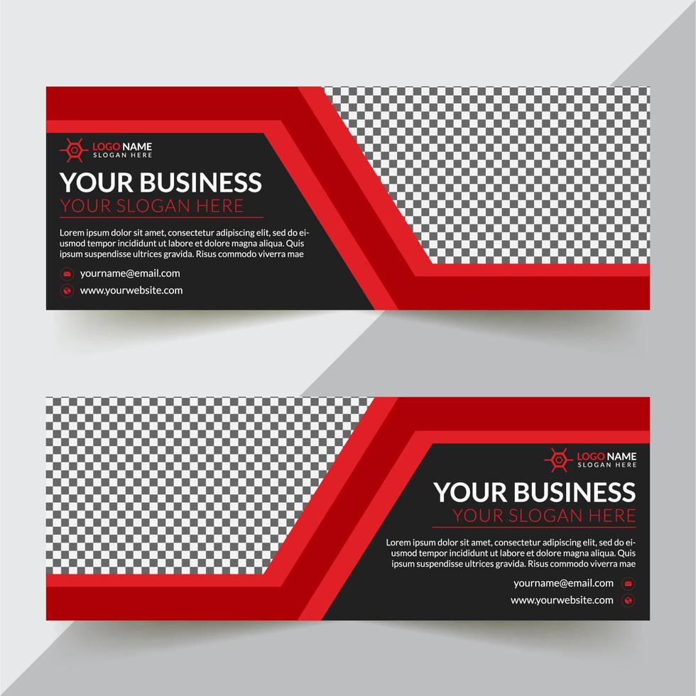 Facebook Cover Design For Business And Company vector