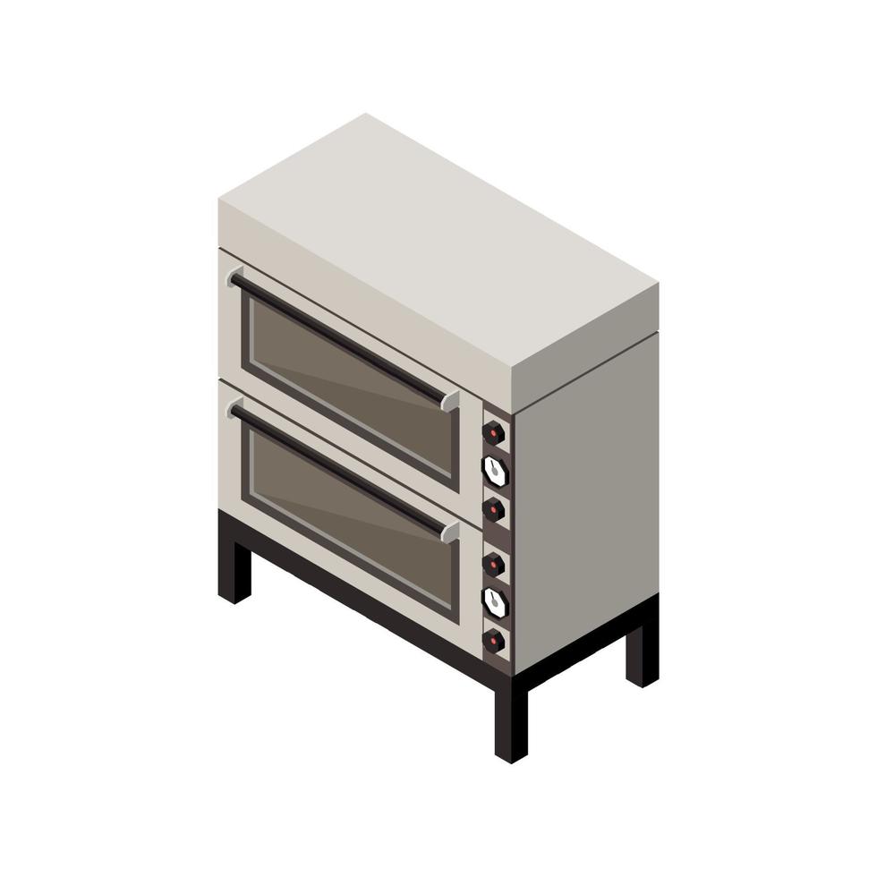 Stack Of Ovens Composition vector