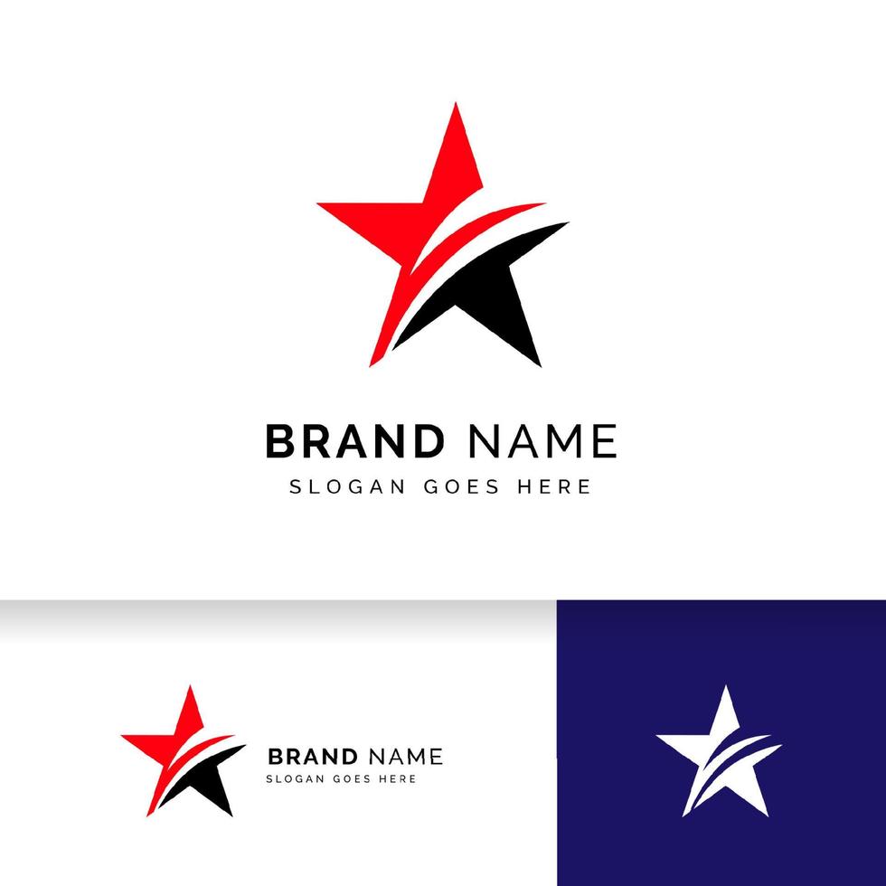 star logo design stock template. star vector icon