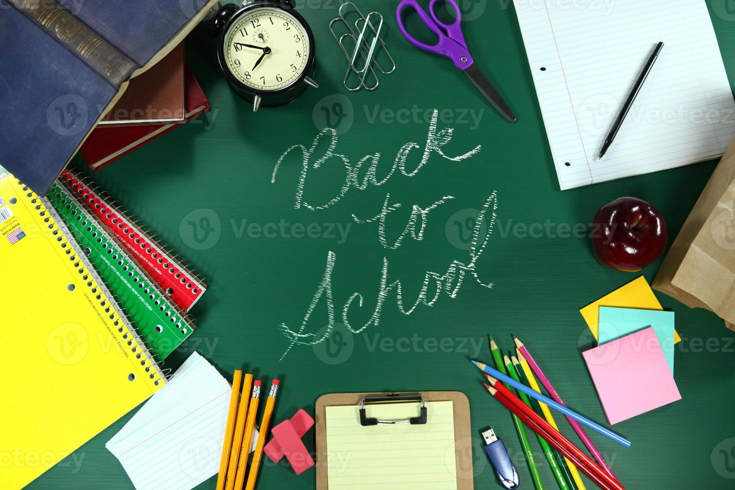 Back to School Themed Background Image photo