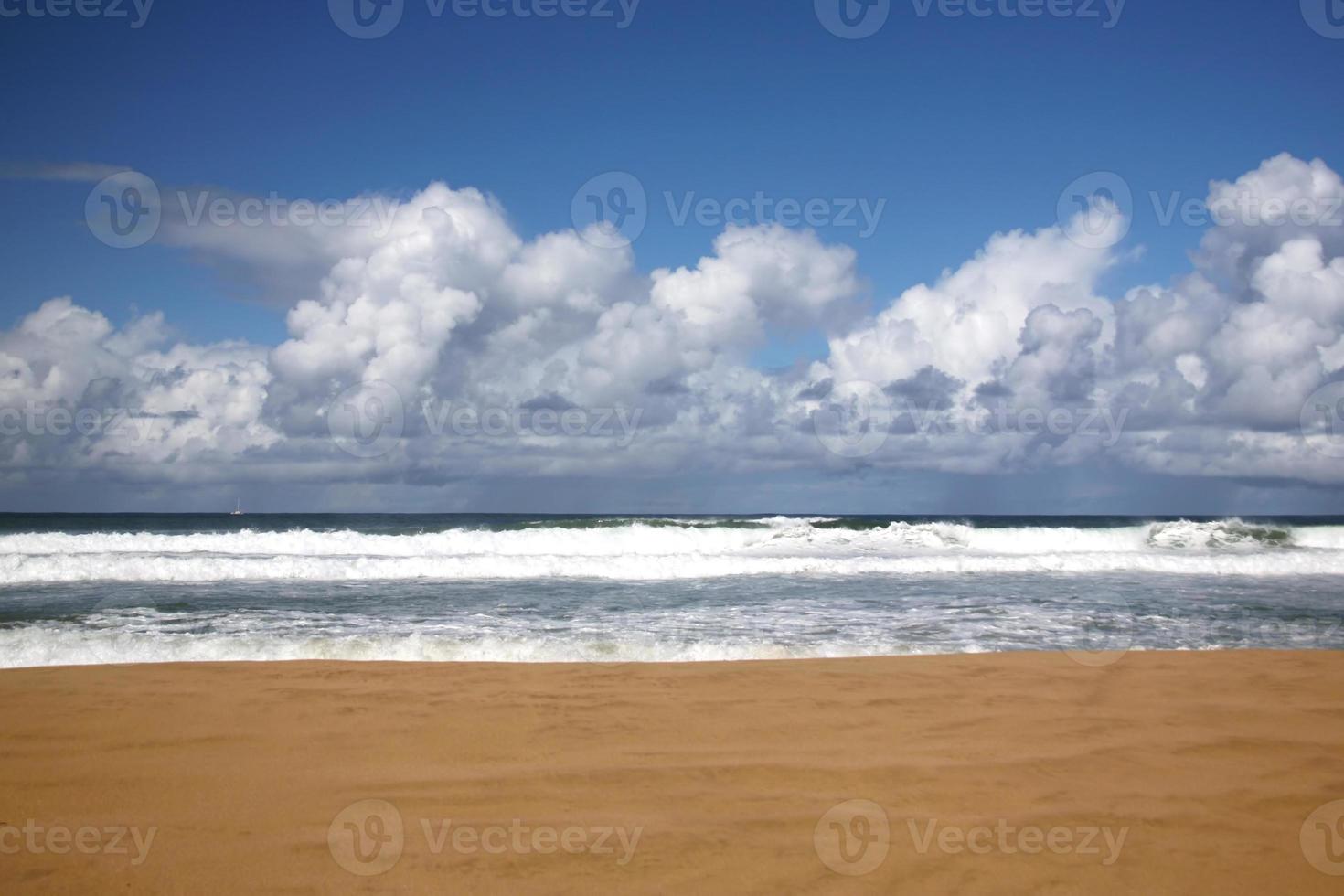 Beach in Kauai Hawaii With Nobody There photo