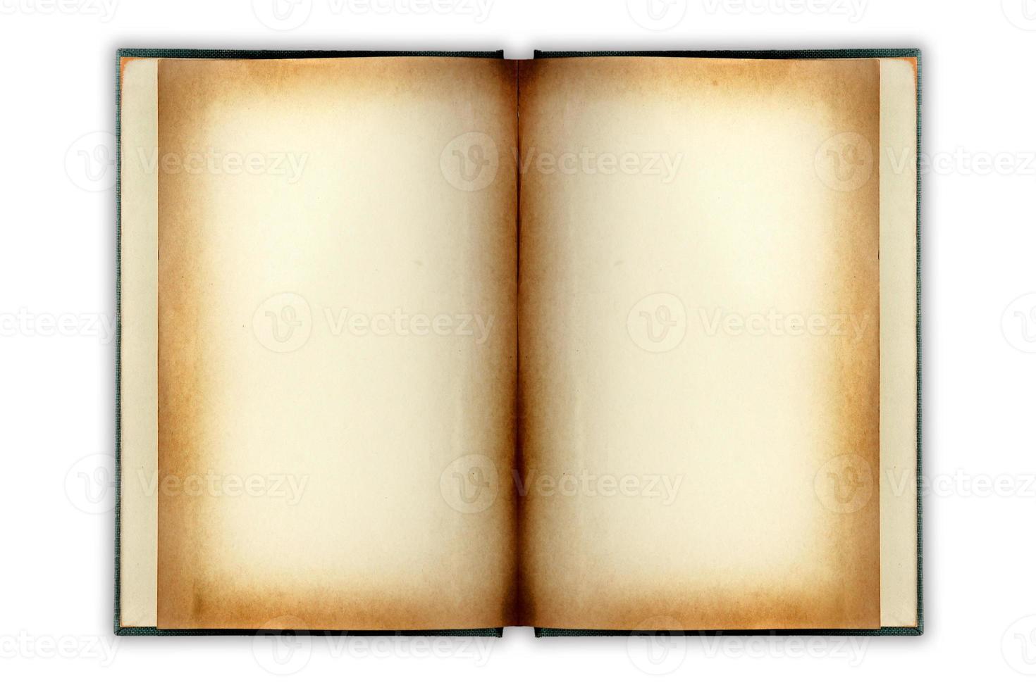 Open Grungy Distressed Book photo