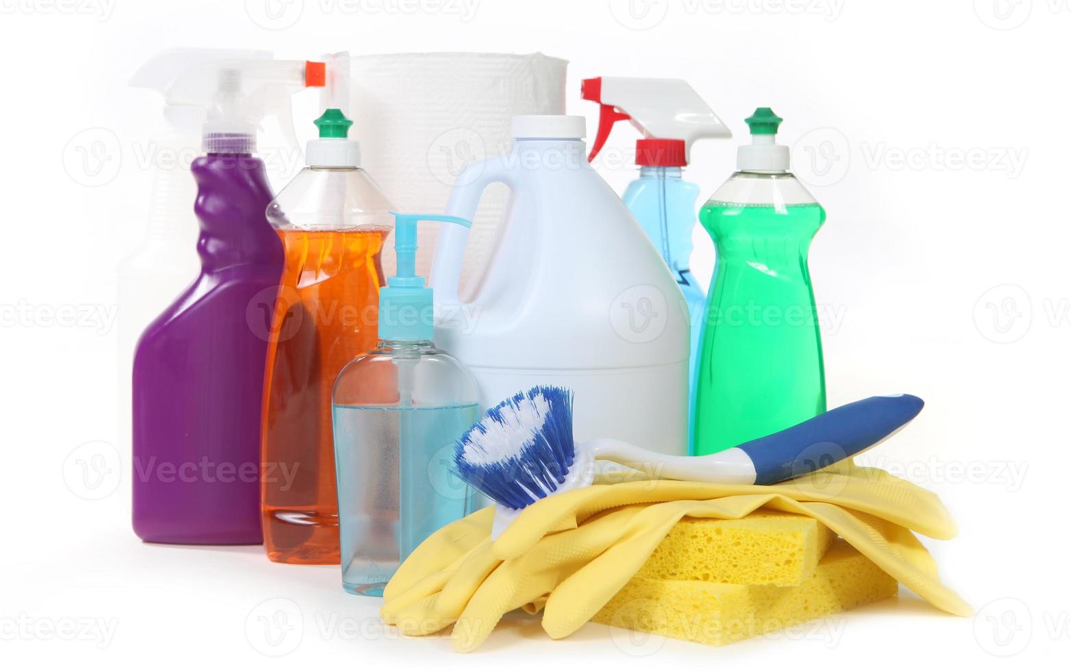 Various Household Cleaning Products photo