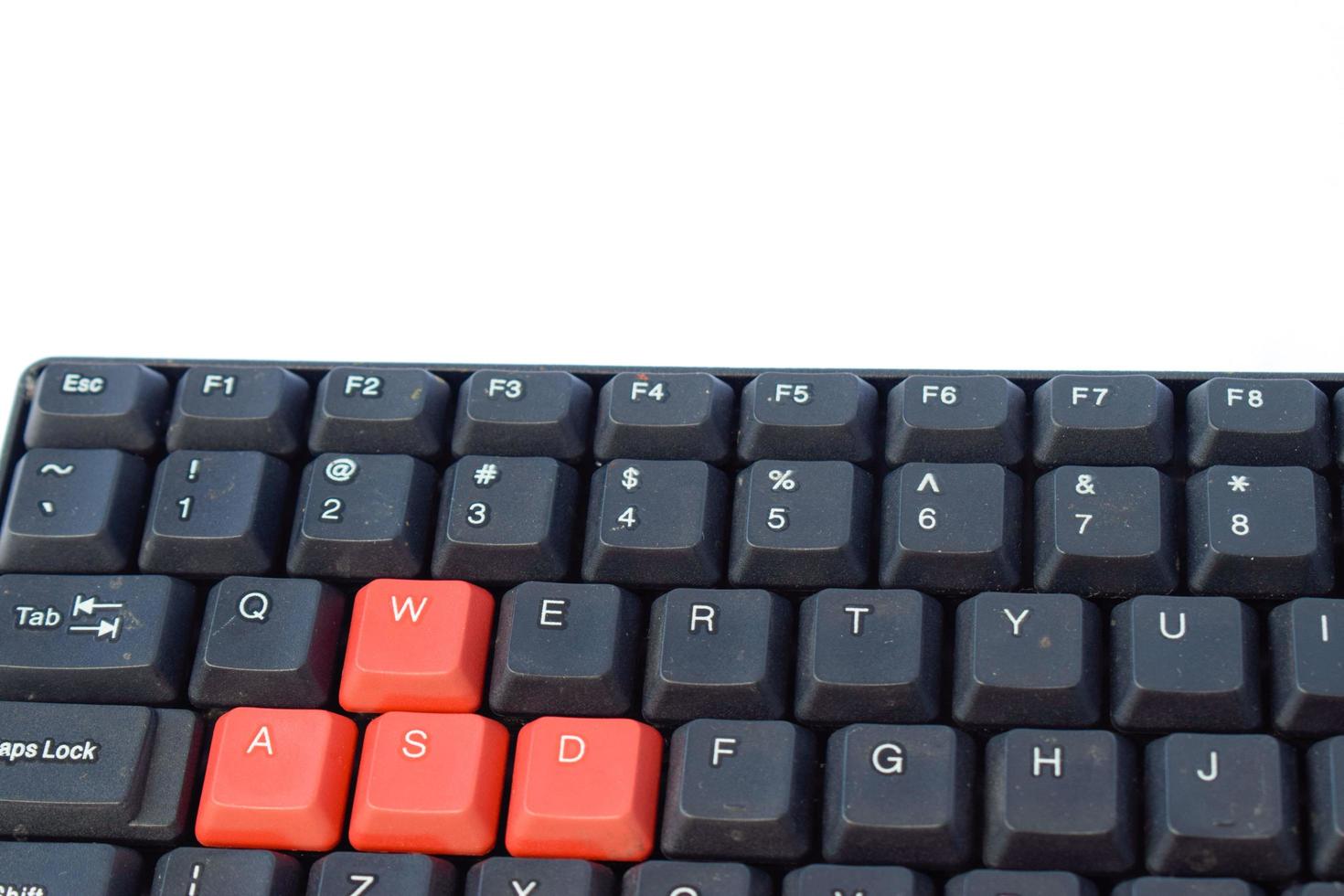 Computer or PC keyboard for typing photo