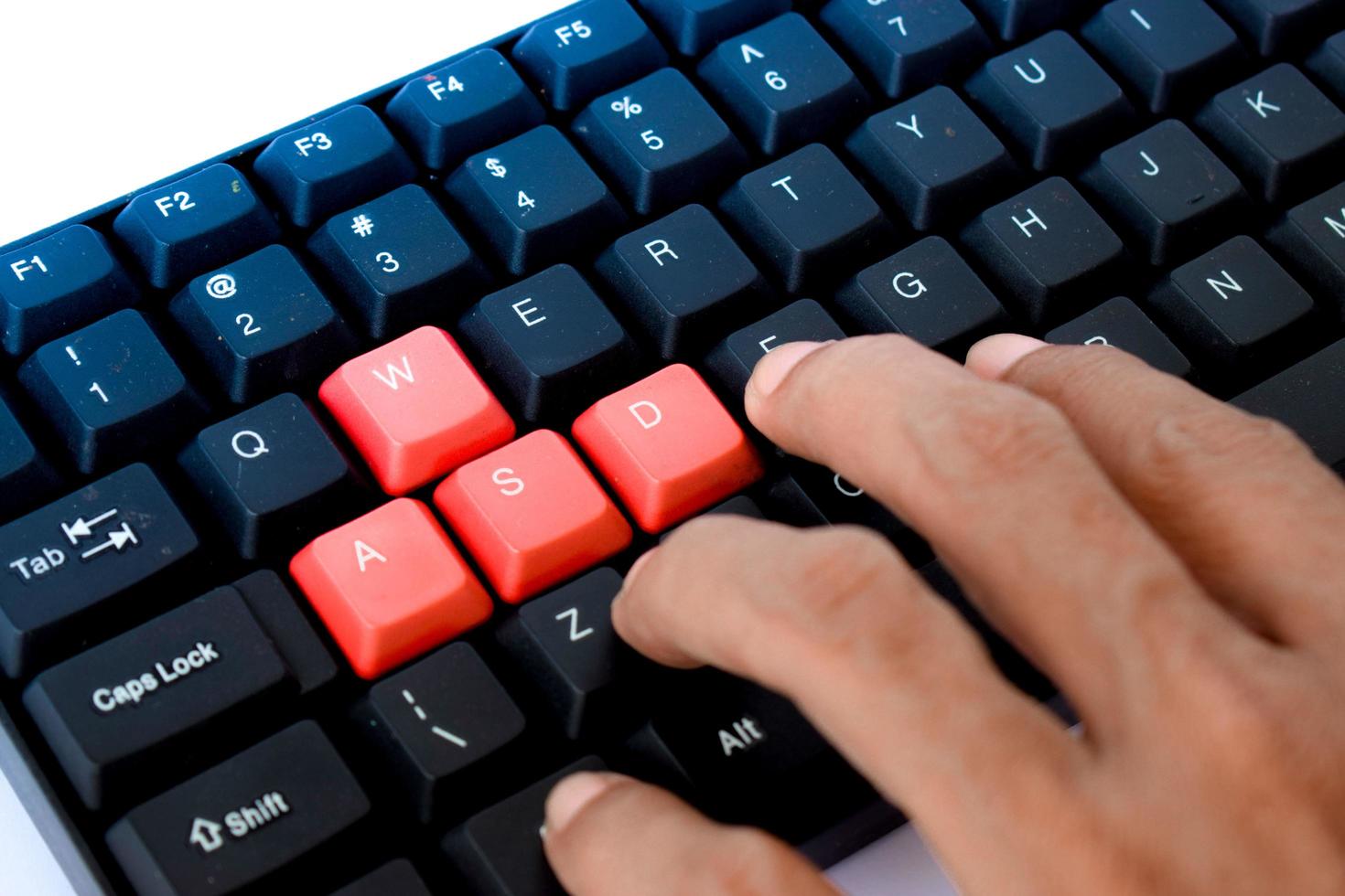 teclado de computadora o pc para escribir foto