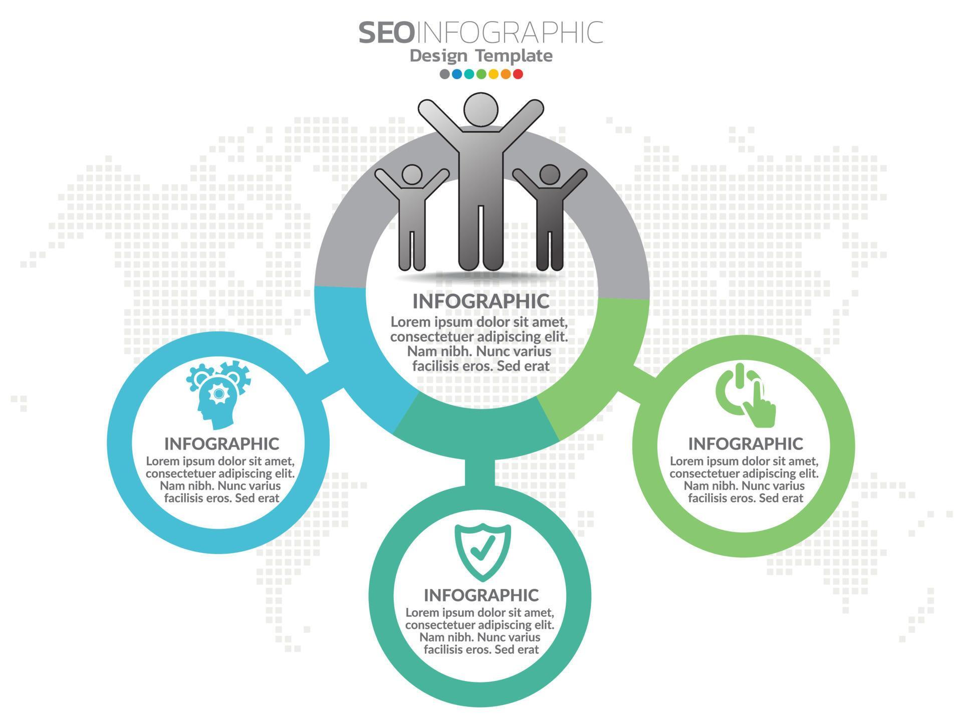 Business data visualization. Process chart. 3638371 Vector Art at Vecteezy
