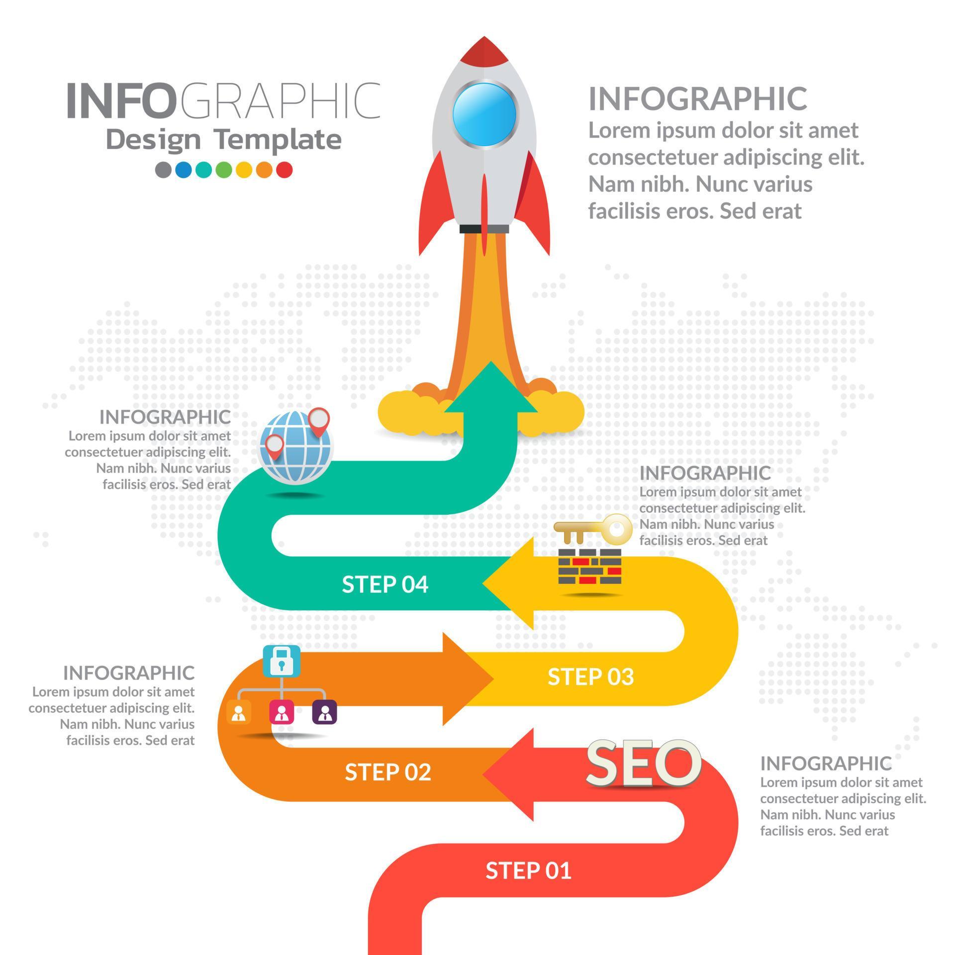 Business data visualization. Process chart. 3638376 Vector Art at Vecteezy