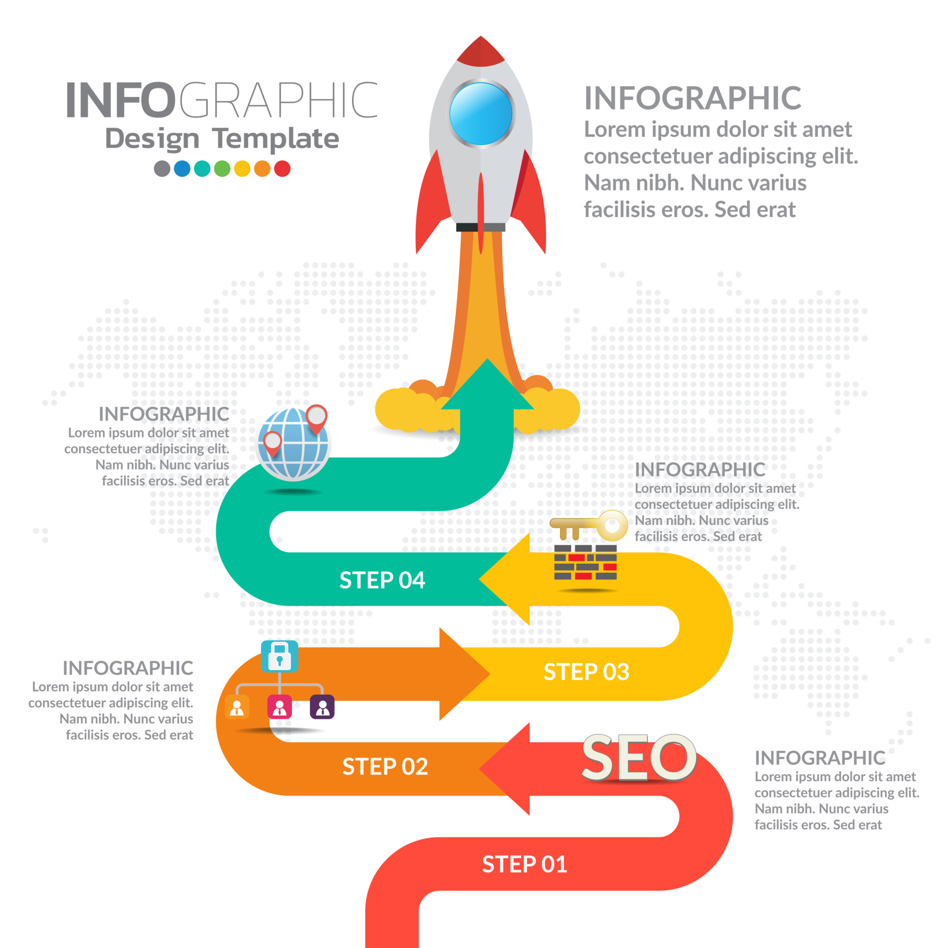 Business data visualization. Process chart. 3638376 Vector Art at Vecteezy