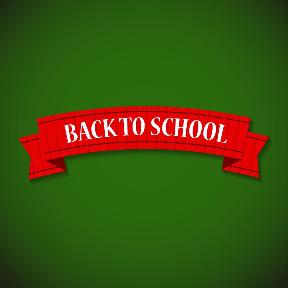 Back to School Concept Vector Illustration