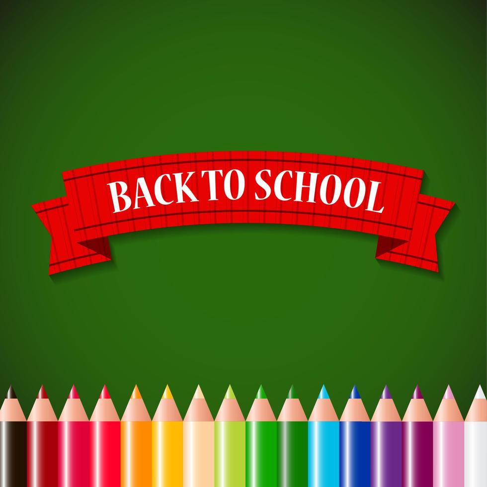 Back to School Concept Vector Illustration