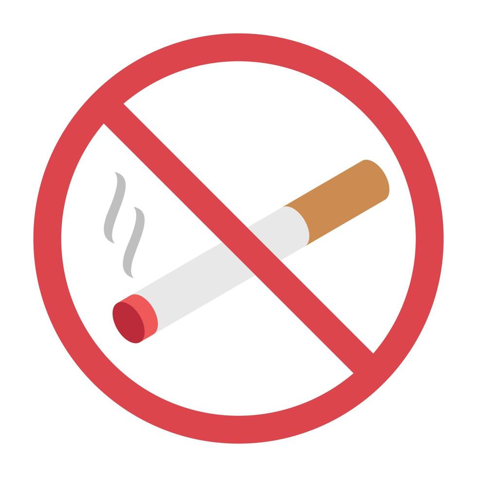 No Smoking Concepts vector
