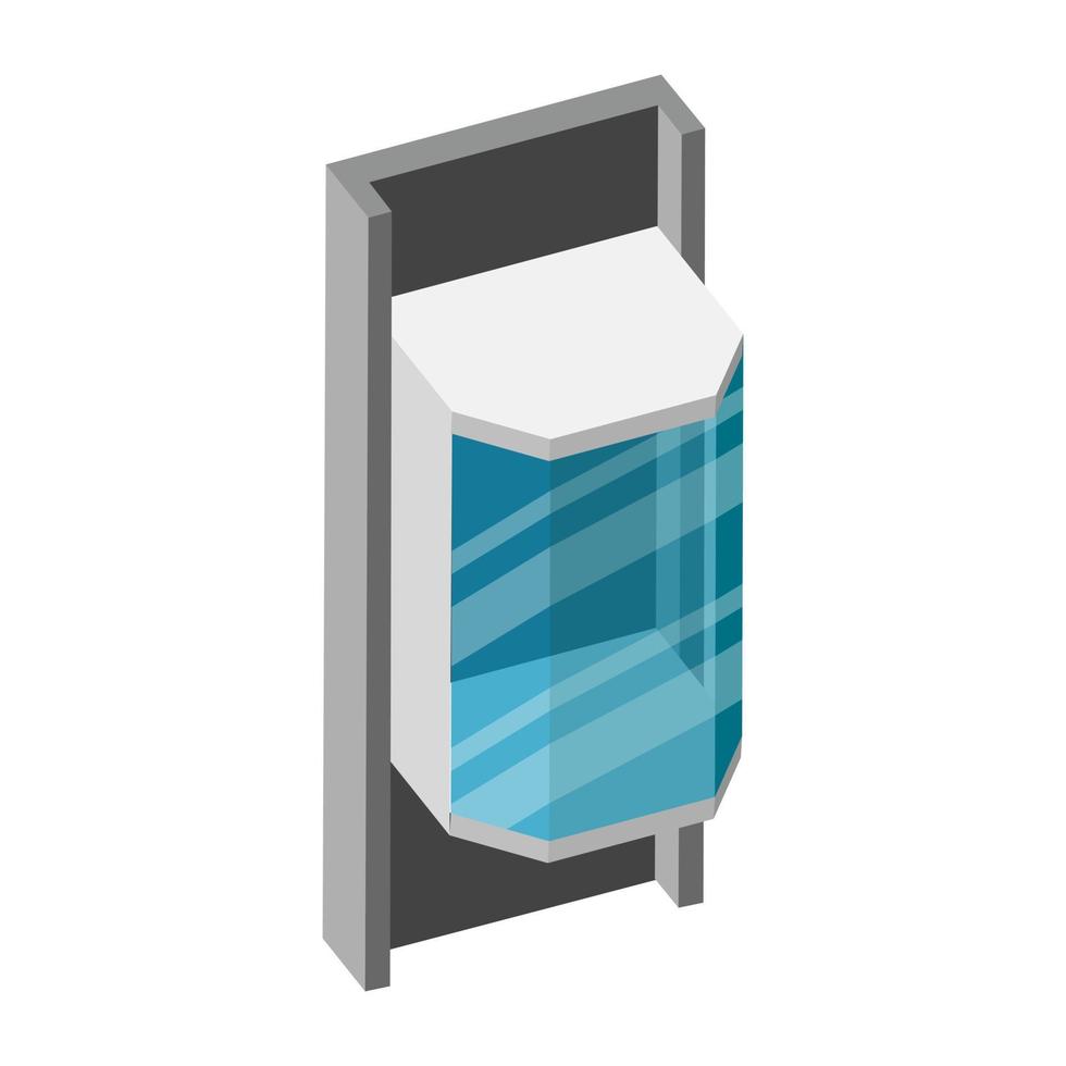 Trendy Elevator Concepts vector