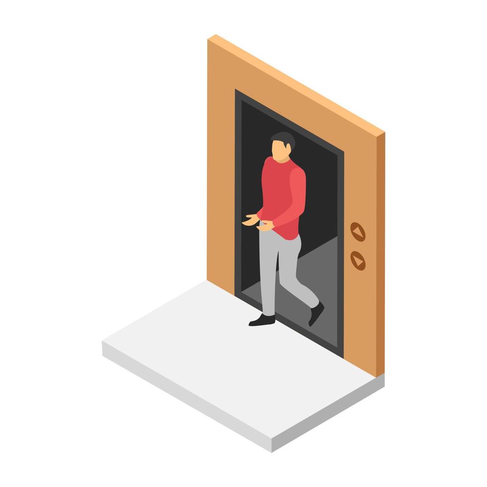 Hotel Exit Concepts vector