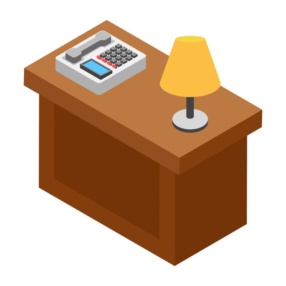 Office Table Concepts vector