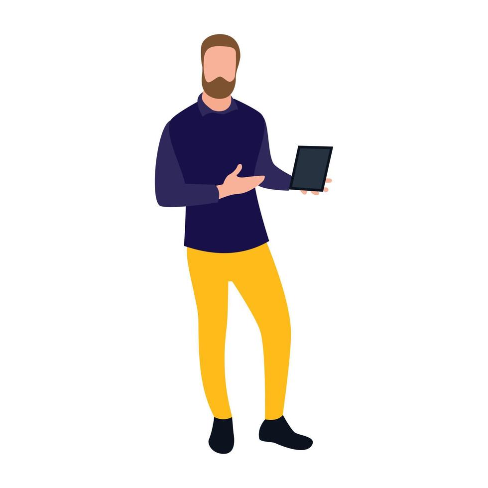 Trendy Technologist Concepts vector