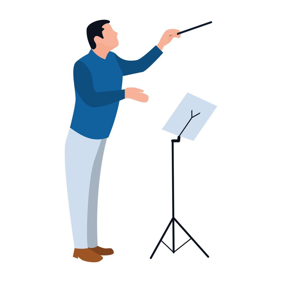 Music Composer Concepts 3639677 Vector Art at Vecteezy