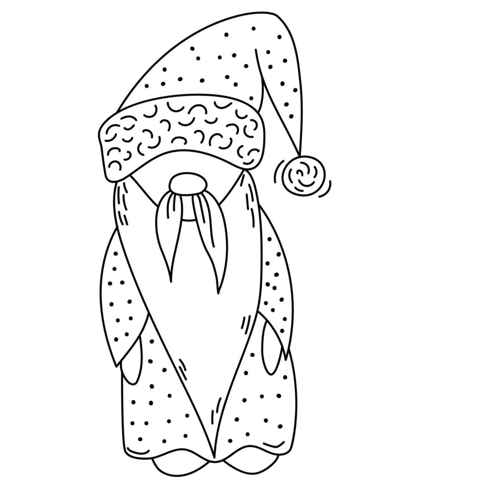 Dwarf. Decorative  illustration vector