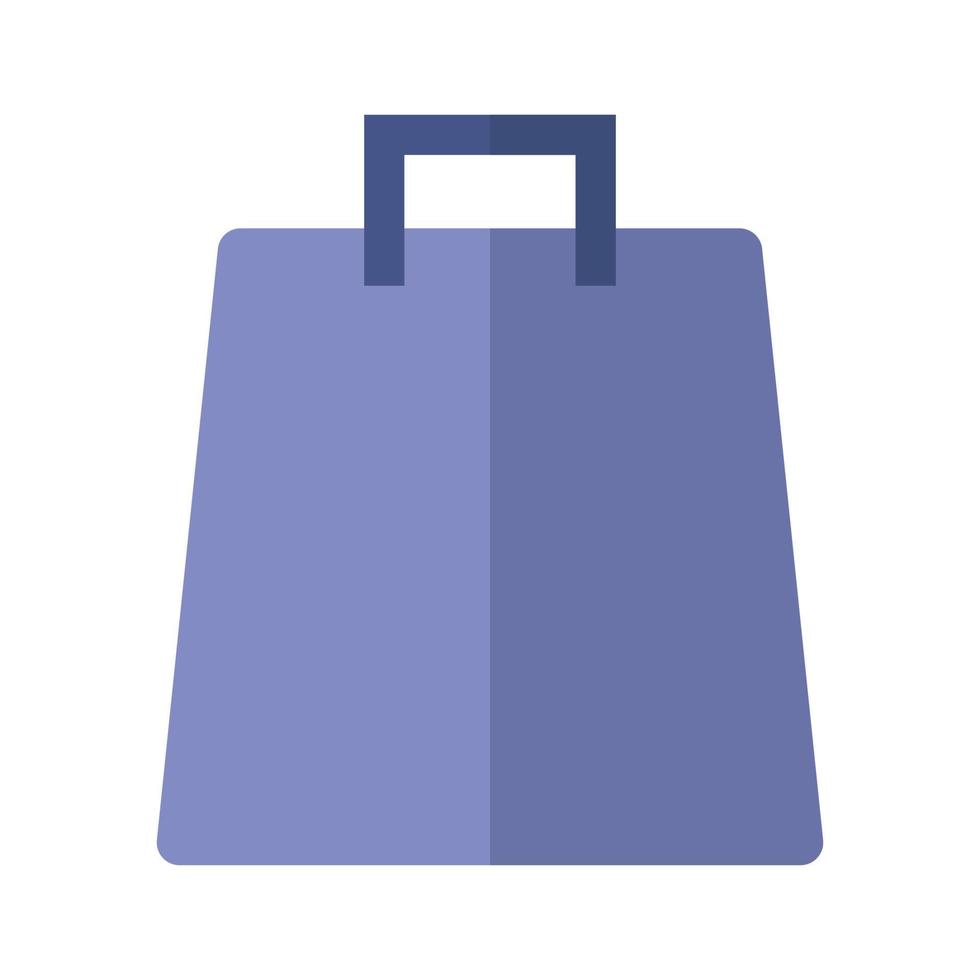 Shopping bag icon illustration. Suitable for us as additional elements on posters, templates, website, social media feeds, user interface, etc vector