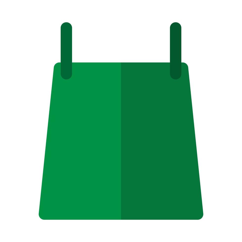 Shopping bag icon illustration. Suitable for us as additional elements on posters, templates, website, social media feeds, user interface, etc vector