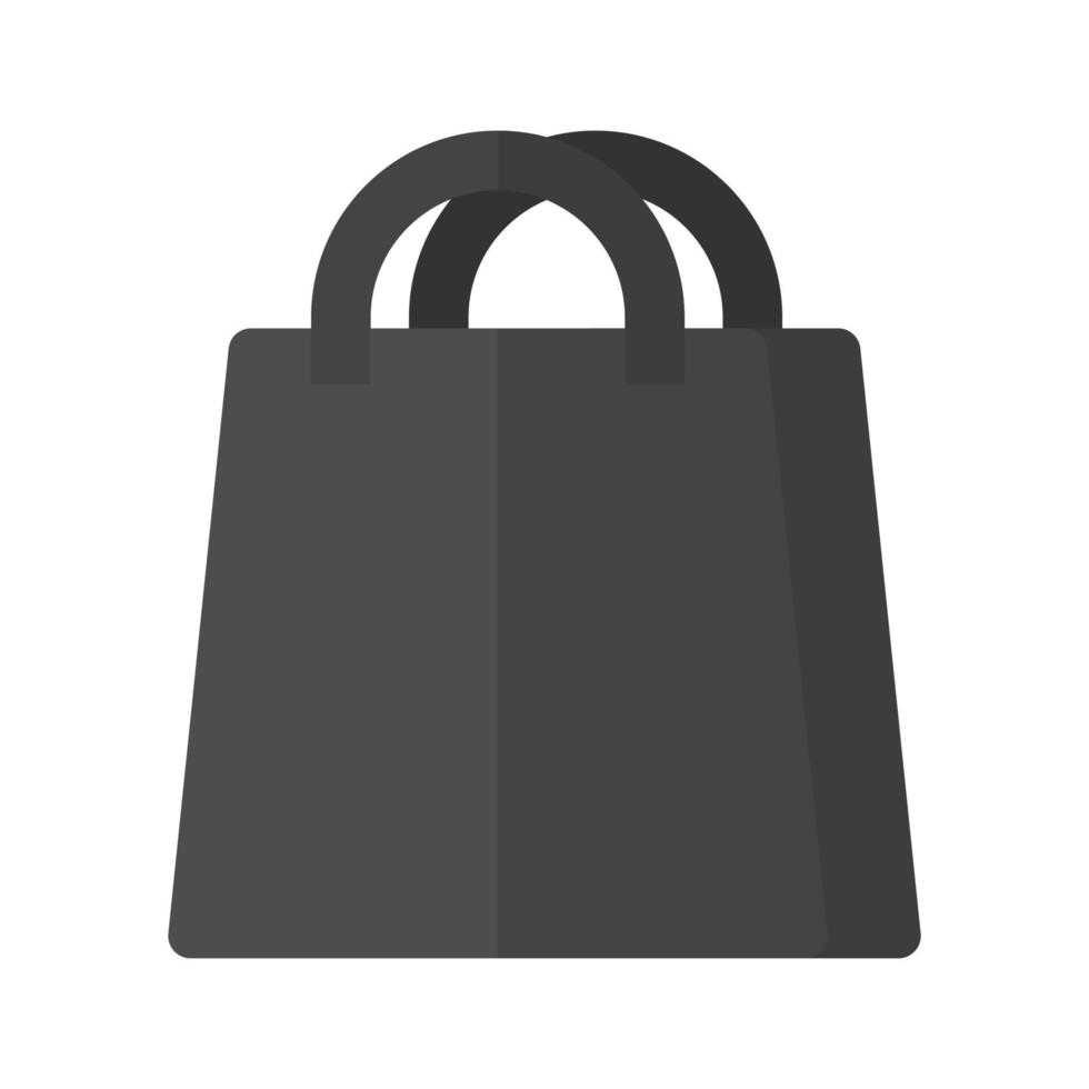 Shopping bag icon illustration. Suitable for us as additional elements on posters, templates, website, social media feeds, user interface, etc vector