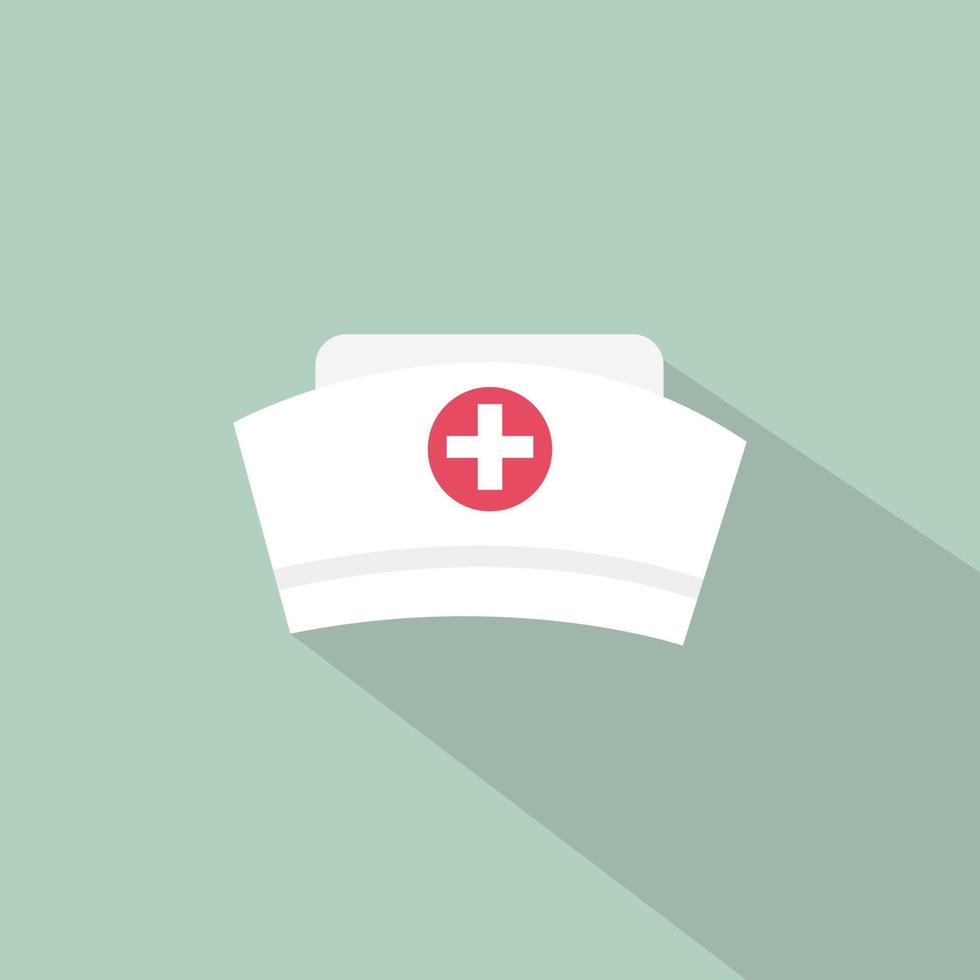 Nurse hat icon. vector